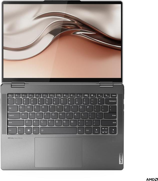 Image du produit Lenovo Yoga 7 82QF0046GE - 14-inch 2.8K OLED Touch, Ryzen 5 6600U, 16GB RAM, 512GB SSD, Digit (14", AMD Ryzen 5 6600U, 16 Go, 512 Go, DE)
