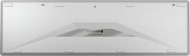 Actual product image CHERRY KW 9100 Slim for Mac wireless keyboard US layout white-silver (Eng. Int., Wireless)
