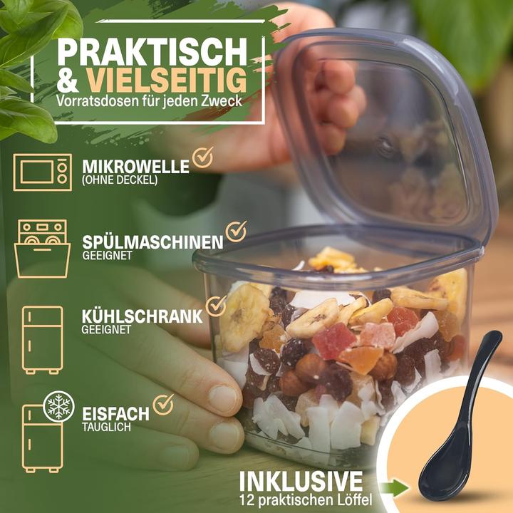 Produktbild Viwares Vorratsdosen-Set (36 Stück) (1.75 l)