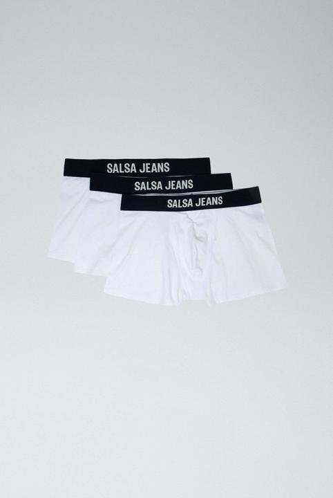 Salsa Jeans Trunks 3 Branding And Solid Trunks Pack