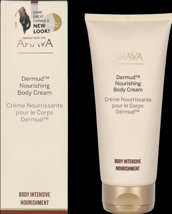 Actual product image Ahava Dead Sea Mud Dermud Nourishing Body Cream (Body cream, 200 ml)