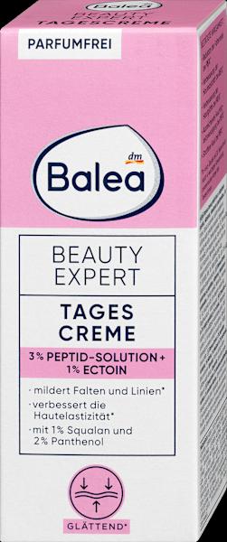Produktbild dm Balea Beauty Expert Tagescreme mit 3% Peptid-Solution & 1% Ectoin (50 ml, Tagescreme)