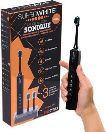 Immagine prodotto Superwhite Spazzolino sonico nero (Spazzolino sonico)