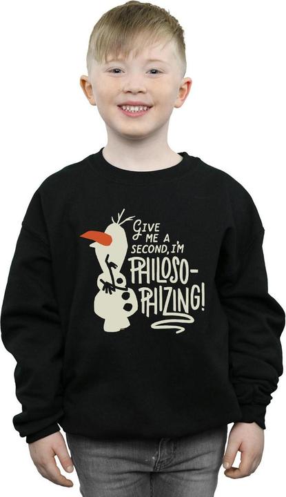 Produktbild Disney Frozen 2 Olaf Philosophizing Sweatshirt Jungen (140, 146)