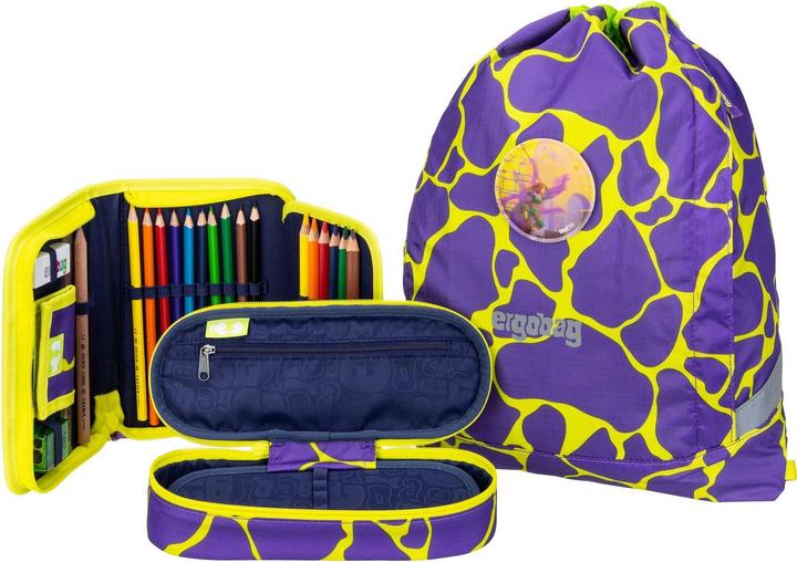 Image du produit Ergobag Set de sacs d'école CUBO Light Lumi - SuBärkraft (19 l)