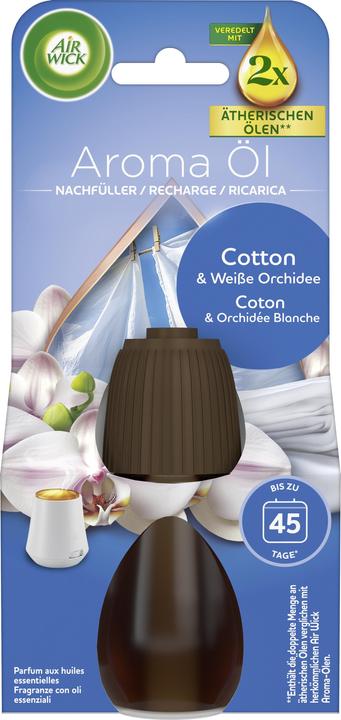 Produktbild Air Wick Cotton & Weisse Orichdee