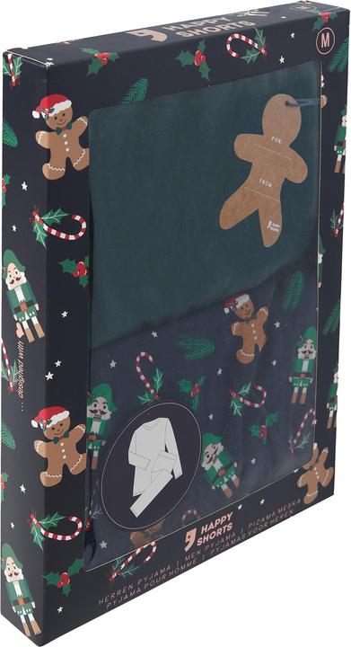 Immagine prodotto Happy shorts Accogliente pigiama di Natale (M)