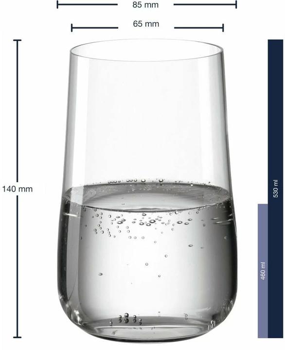 Immagine prodotto Leonardo Bicchiere lungo Brunelli (0.46 l, 6 x)