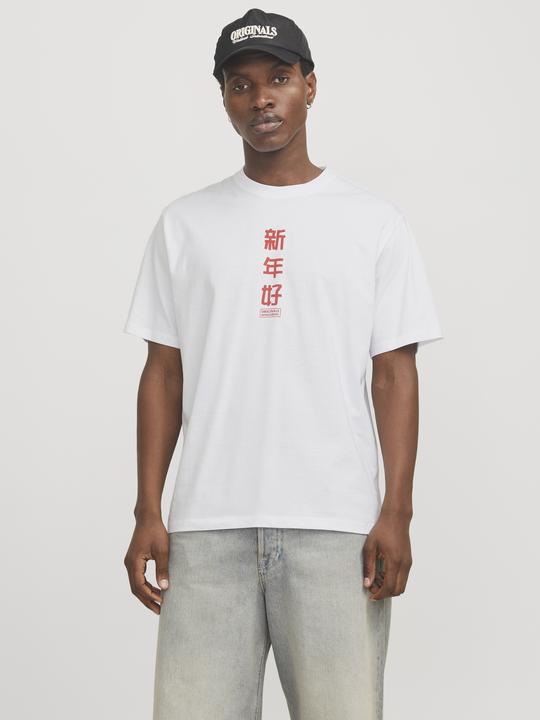 Actual product image Jack & Jones Jorsnake Tee Ss Crew Neck Tg Ln (XXL)