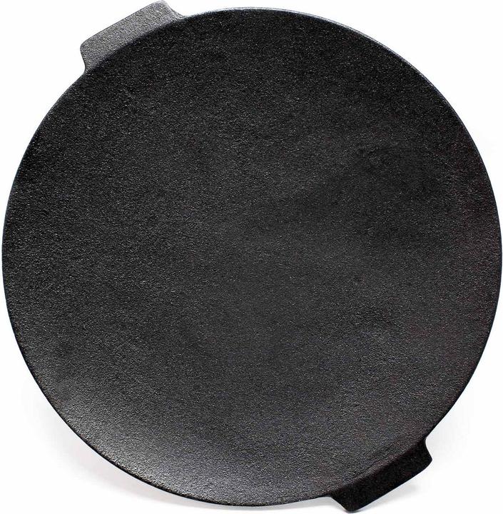 Image du produit Wiltec Dutch Oven Plaque Gril BBQ Fonte Ronde Ø44cm Hauteur 44cm Support 3 Pieds Effet Antiadhésif P