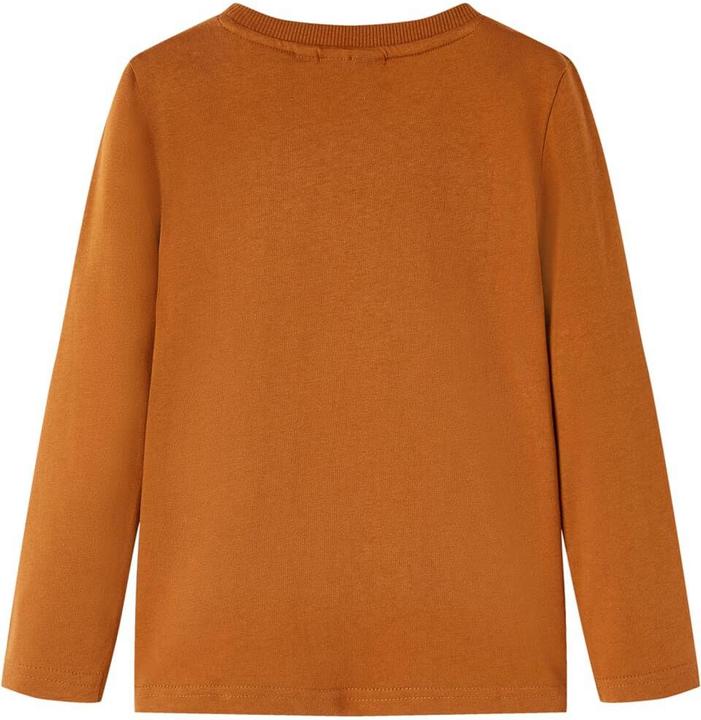 Produktbild VidaXL Kinder-Langarmshirt Cognac 104,Material: 100 (104)