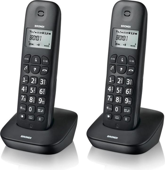 Immagine prodotto Brondi Telefono Gala Twin DECT Identificazione del chiamante