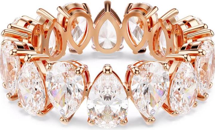 Produktbild Swarovski Matrix Vittore Ring Tropfenschliff Weiss Roségold (58)