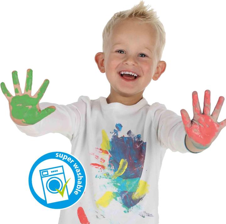 Image du produit Ses Peintures au doigt 4 pièces (Multicolore, 150 ml)