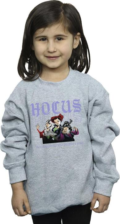 Actual product image Disney Girls Hocus Pocus Hallows Eve Sweatshirt (128)