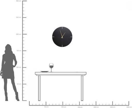 Actual product image Kare Design Wall clock Andrea Black Ø60cm (60 cm)