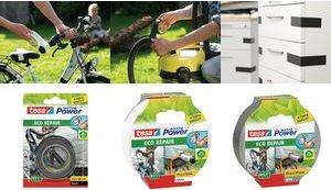 Actual product image tesa extra Power Eco Repair, schwarz (38 mm)