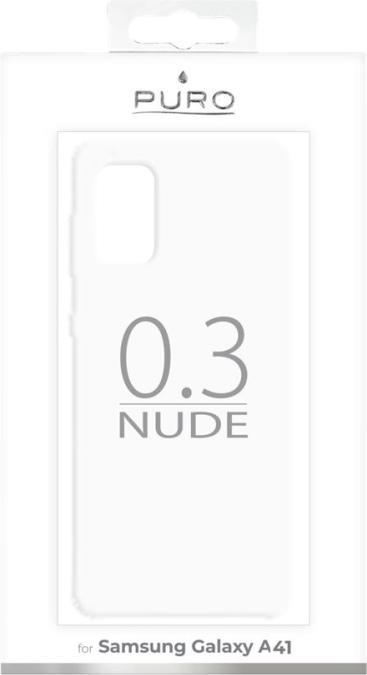 Actual product image Puro case for Samsung Galaxy A41 transparent (Samsung Galaxy A41)