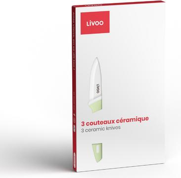 Produktbild Livoo 3 Keramik Messer (11.80 cm)