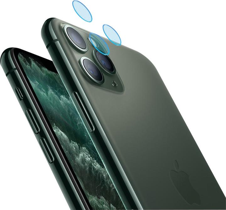 Actual product image Mocolo Triple camera Protection glass (1 Piece, Apple iPhone 11 Pro)