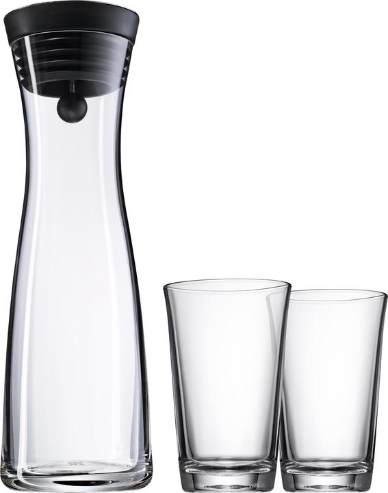 2x Gläser, 1x Wasserkaraffe