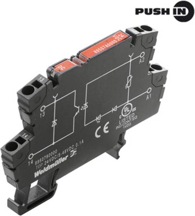 Actual product image Weidmüller Optocoupler relay 10 pcs TOP 2