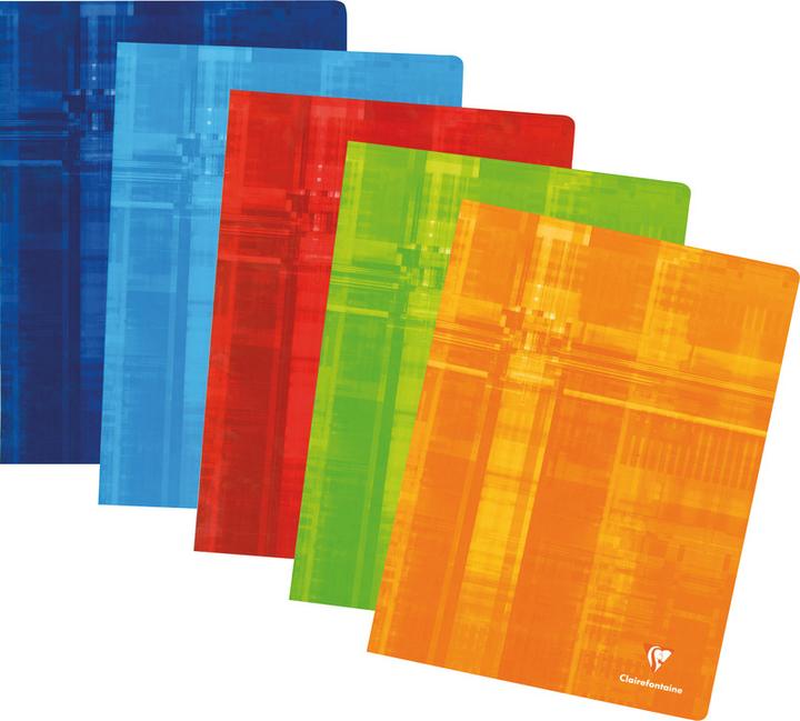 Actual product image Clairefontaine Notebook with ruler (A4+, Special ruling, Soft cover)