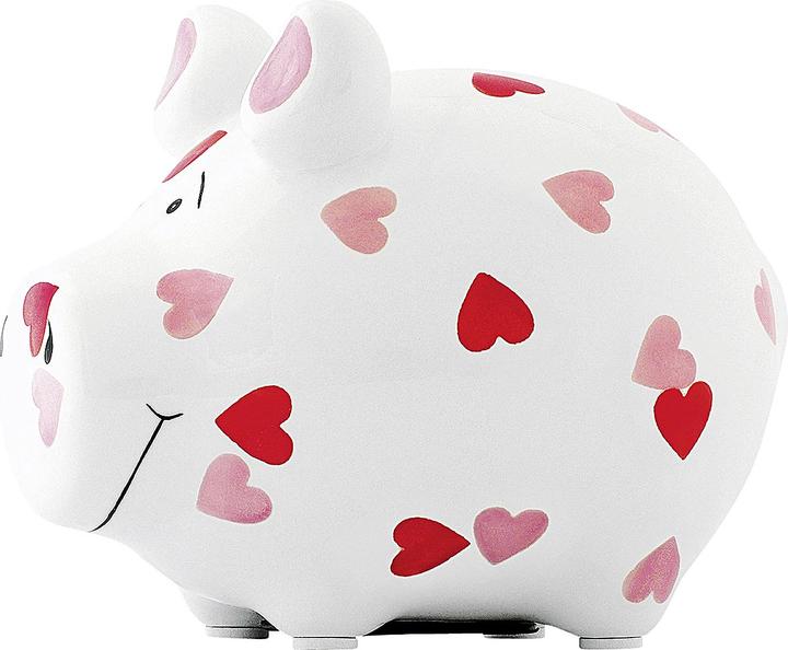 Image du produit KCG Tirelire Coeur (12,5 x 9 x 9 cm)