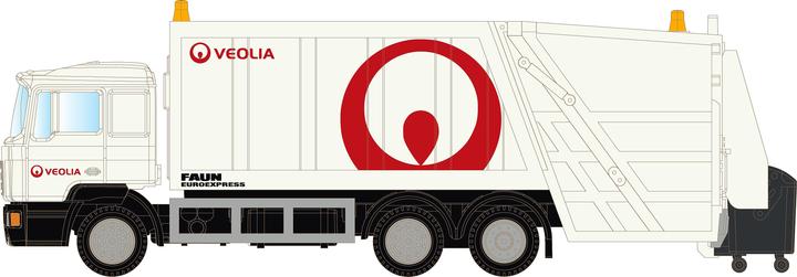 Produktbild Lemke MAN F90 Müllwagen Veolia (Spur N)