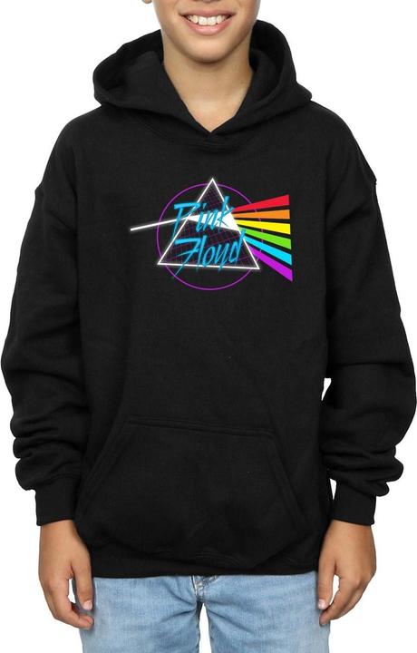 Immagine prodotto Pink Floyd Neon Darkside Felpa con Cappuccio Ragazzi (140, 146)
