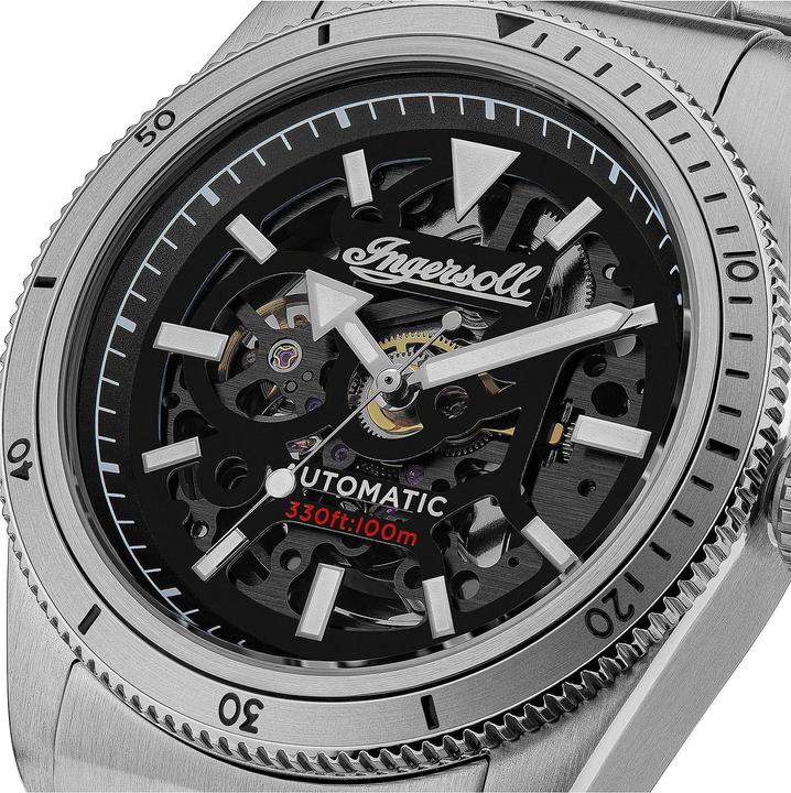 Image du produit Ingersoll 1892 Ingersoll I13903 The Scovill Automatique Mens Watch 43mm 10ATM (Montre avec pierre précieuse, 43 mm)