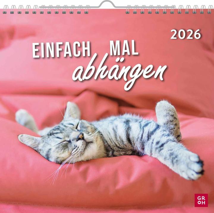 Produktbild Wandkalender 2026: Einfach mal abhängen (Deutsch)