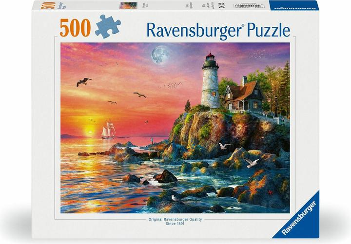 Ravensburger Phare au coucher du soleil (500 pieces)