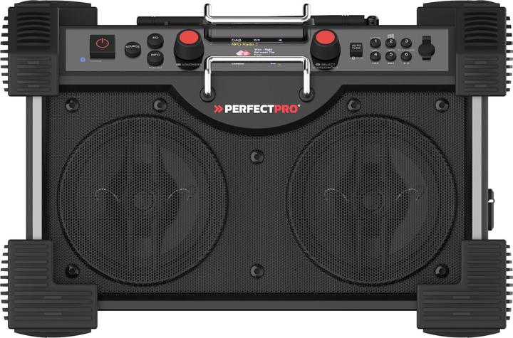 Actual product image PerfectPro Rockhart 18V (DAB+, VHF, Bluetooth, NFC)
