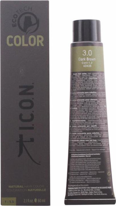 Actual product image Icon ECOTECH COLOR natural colour #7.1 medium ash blonde 60ml (7.1 Medium Ash Blonde)