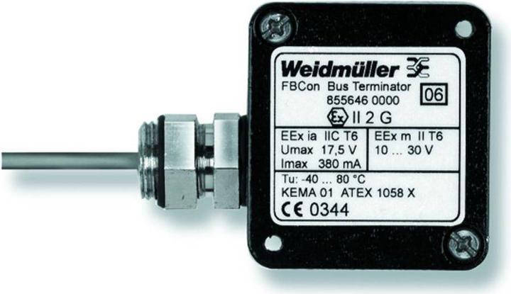 Actual product image Weidmüller Fbcon Bus Terminator Without Erda