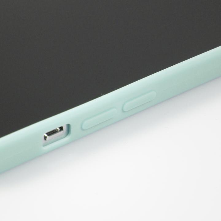 Actual product image PhoneLook Coque Silicone Mat Coeur doré Turquoise (Apple iPhone 15)
