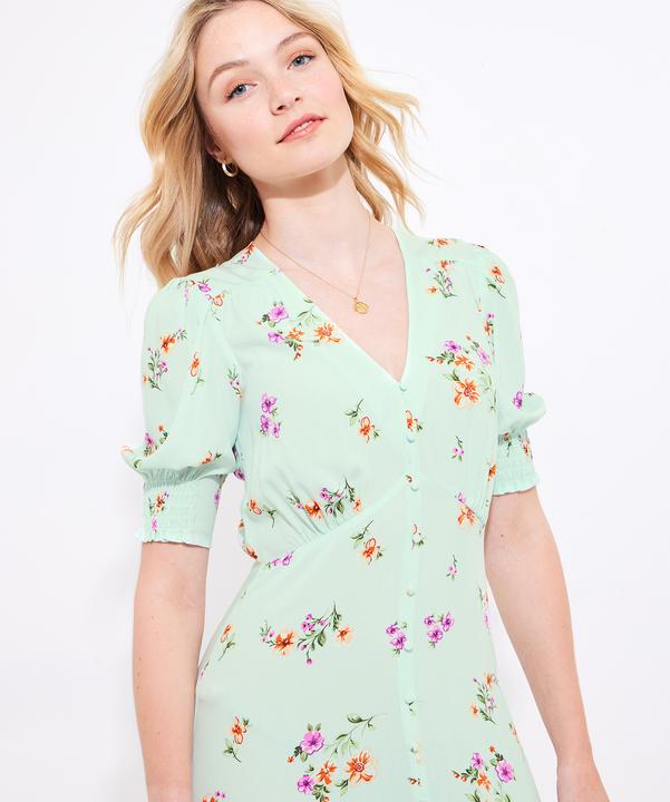 Image du produit Joe Browns Ditsy Floral Button Midi Dress (46)
