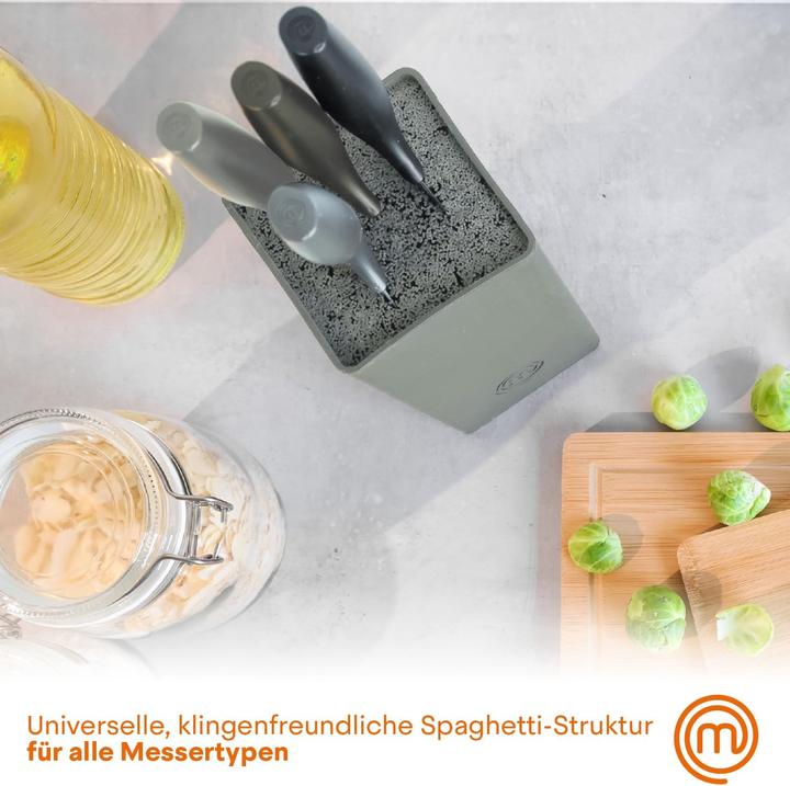 Actual product image Masterchef 6-piece knife block set