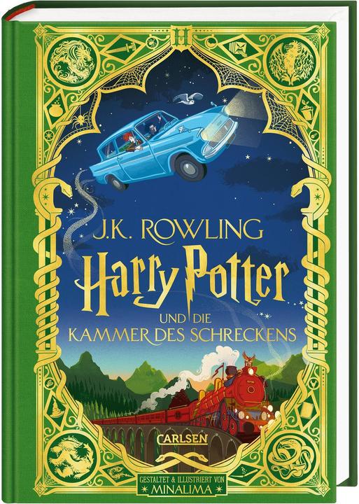 Immagine prodotto Harry Potter und die Kammer des Schreckens: MinaLima-Ausgabe (Harry Potter 2) (Tedesco, J.K. Rowling, MinaLima, 2022)
