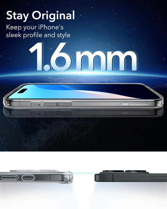 Produktbild ESR Classic Hybrid HaloLock Case (Apple iPhone 16)