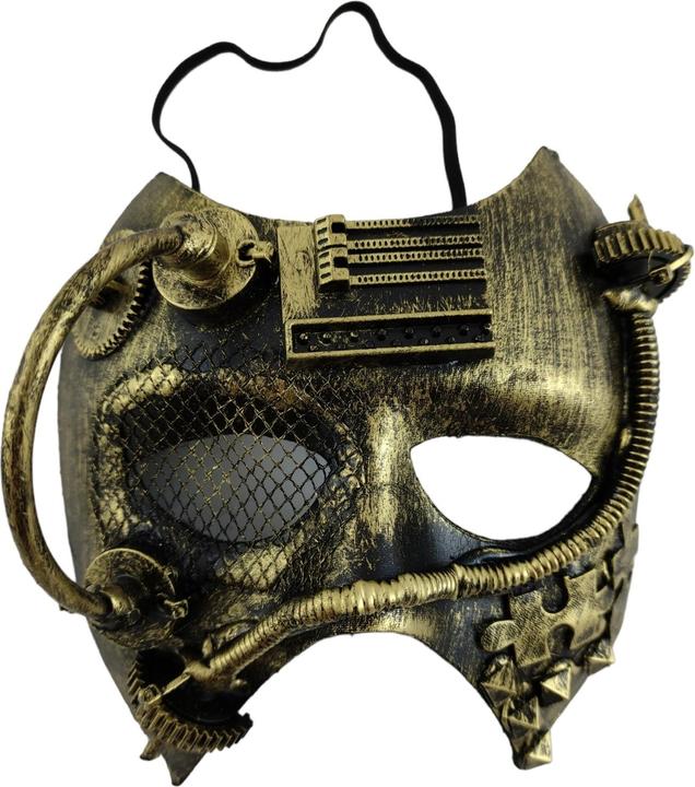 Produktbild Widmann Steampunk Gesichtsmaske
