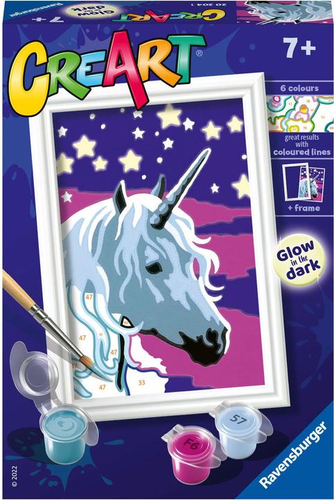 Produktbild Ravensburger CreArt Unicorn dreams