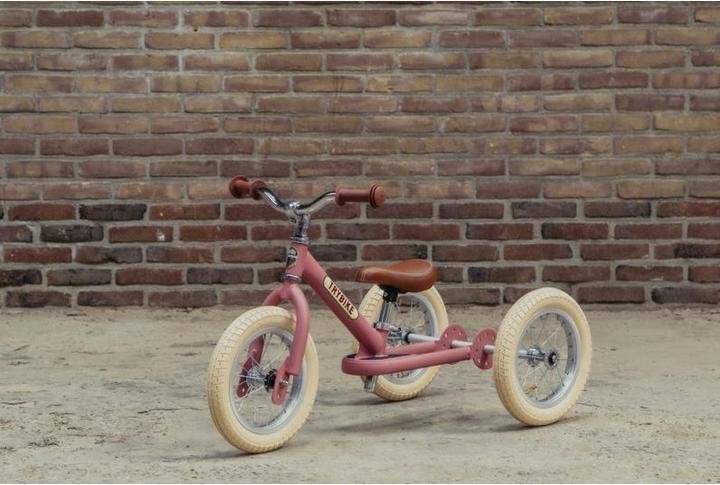 Immagine prodotto Trybike Laufrad 2 in 1 vintage, pink matt (12")