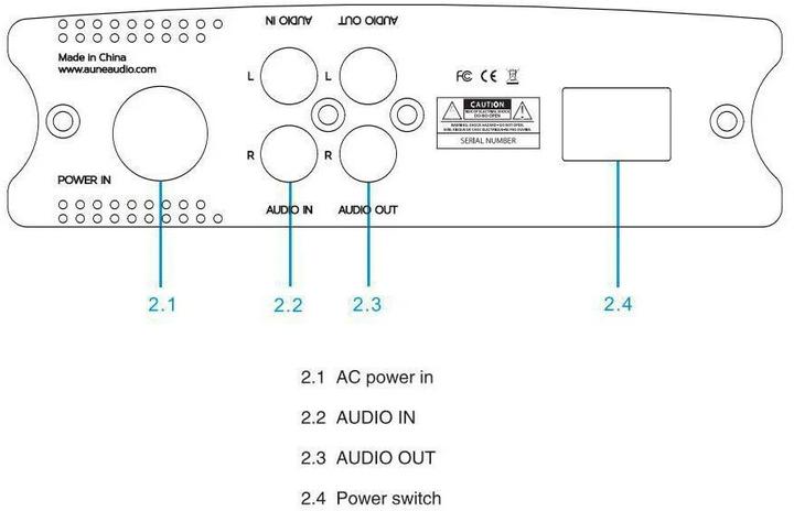Image du produit Aune Amplificateur pour casque X7s