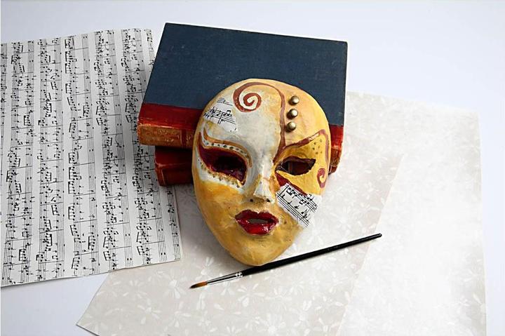 Produktbild Creativ Company Papp-Maske 1 Stück