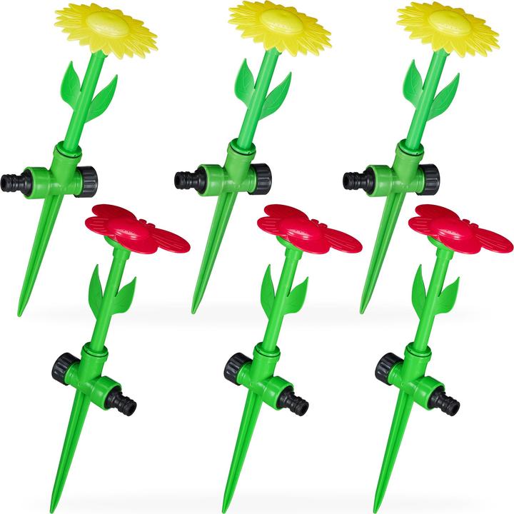 Image du produit Relaxdays 6x Fleur d'arrosage (Système d'arrosage)