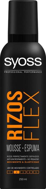 Syoss RIZOS FLEX mousse rizos definidos 250 ml (250 ml, Foaming agent)