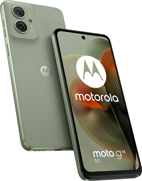 Immagine prodotto Moto g55 5G 8/256GB Smoky Green (256 GB, Verde fumo, 6.49", Doppia SIM, 50 Mpx, 5G)