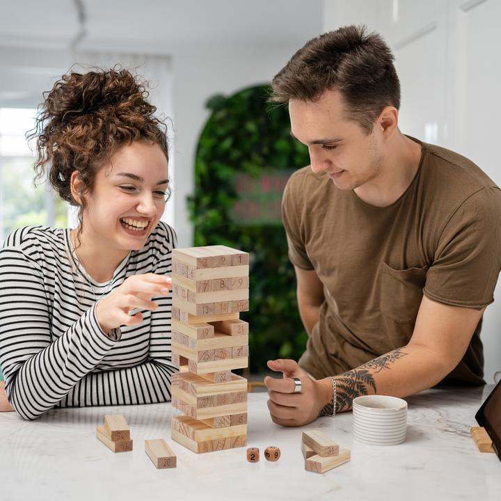 Actual product image Relaxdays Wobble Tower